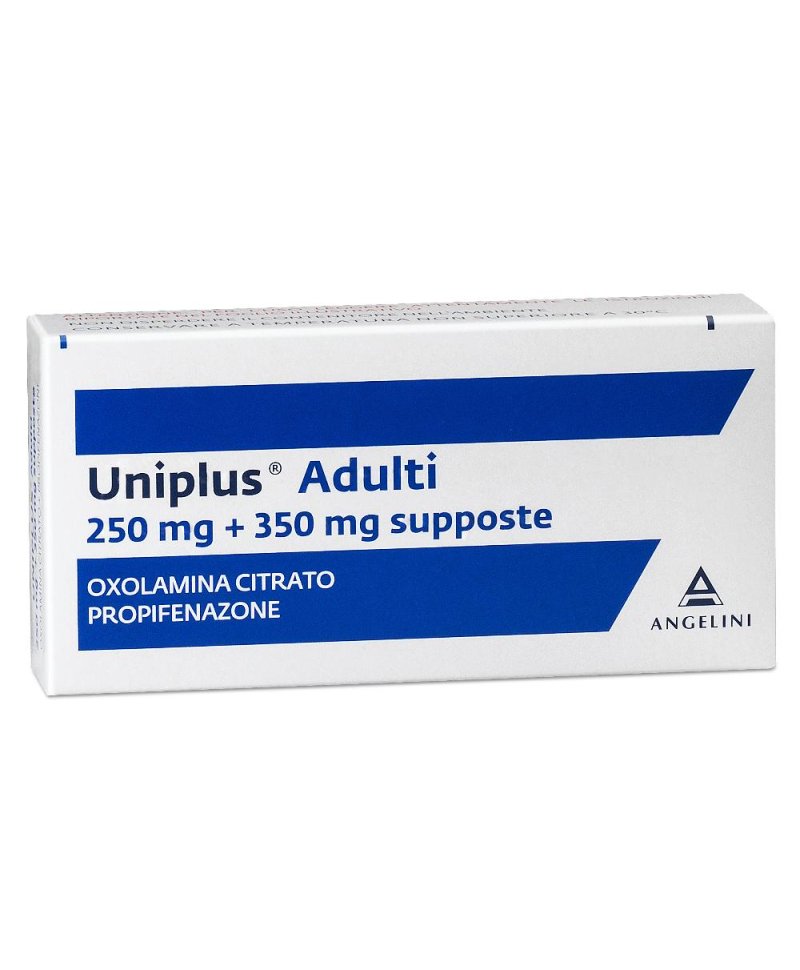 UNIPLUS AD 10SUPP 250MG+350MG