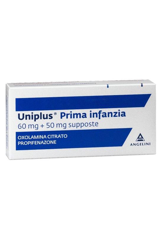 UNIPLUS PRIMA INF 10SUPP 60MG+