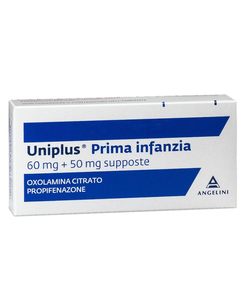 UNIPLUS PRIMA INF 10SUPP 60MG+