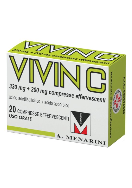 VIVIN C 20 Compresse EFF 330MG+200MG