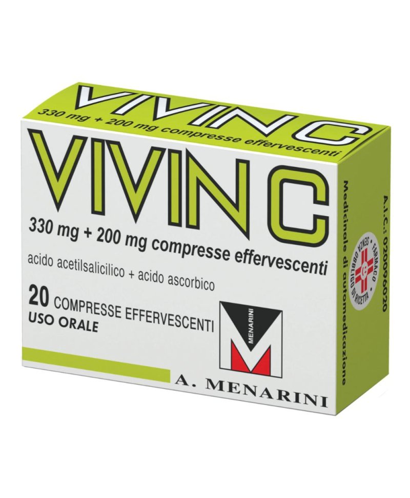 VIVIN C 20 Compresse EFF 330MG+200MG