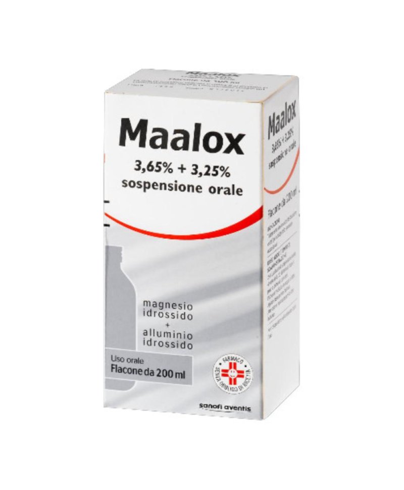 MAALOX OS SOSP 200ML3,65+3,25%