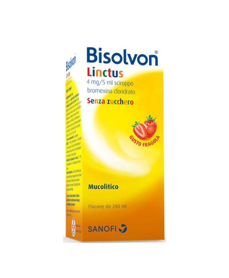 BISOLVON SCIR FL 200ML FRAGOLA