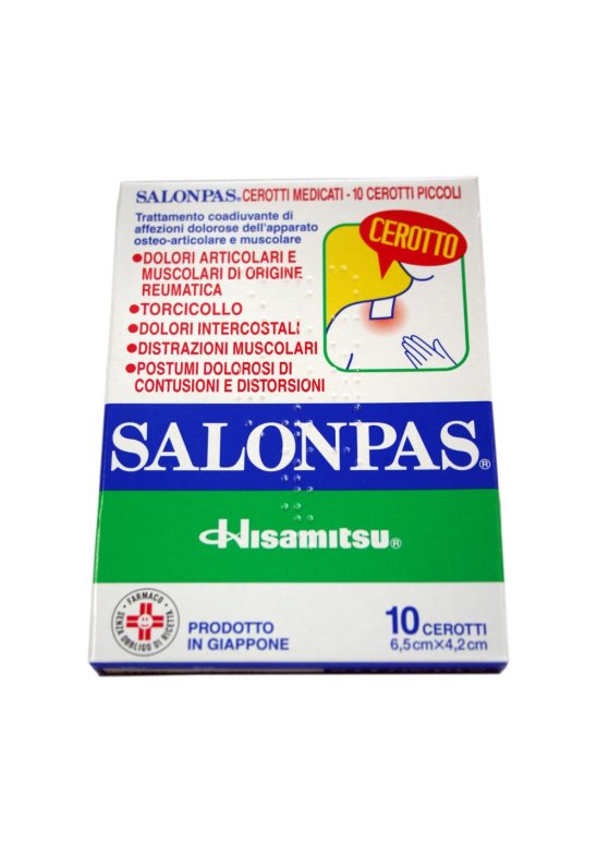 SALONPAS 10CER MEDIC 6,5x4,2CM