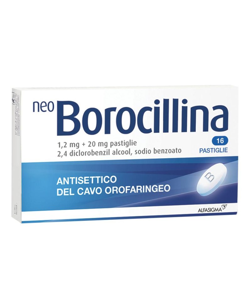 NEOBOROCILLINA 16PAST 1,2+20MG