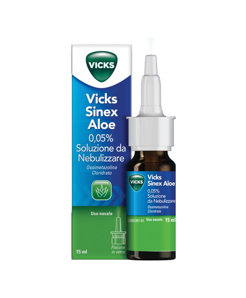 VICKS SINEX ALOE NEB 15ML0,05%