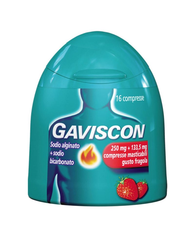 GAVISCON 16 Compresse FRAG250+133,5MG