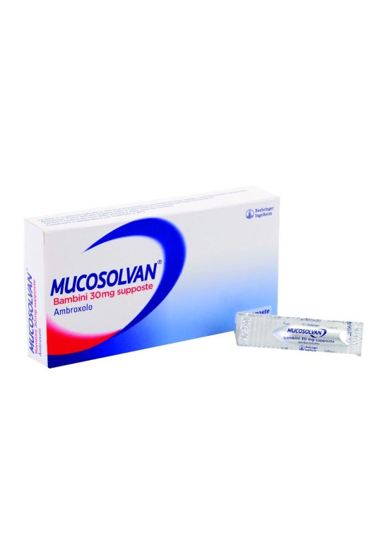 MUCOSOLVAN BB 10SUPP 30MG