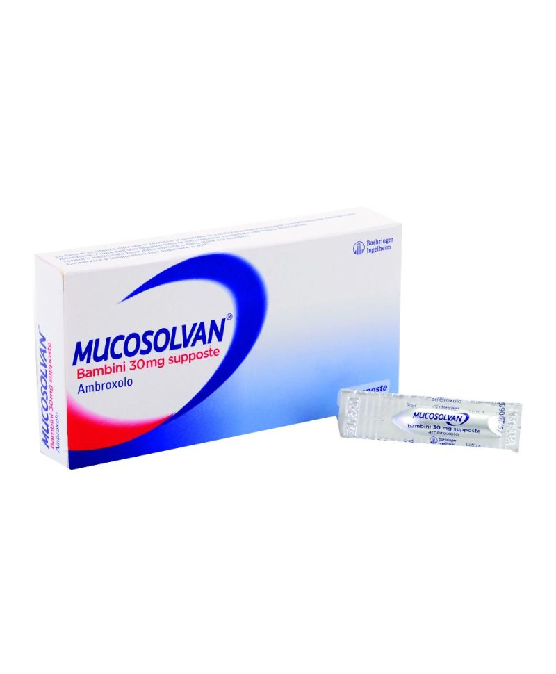 MUCOSOLVAN BB 10SUPP 30MG