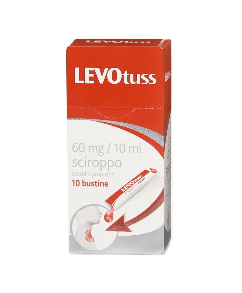 LEVOTUSS SCIR 10BUST 60MG/10ML