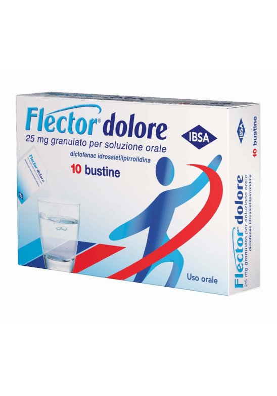 FLECTOR DOLORE GRAT 10BUST25MG