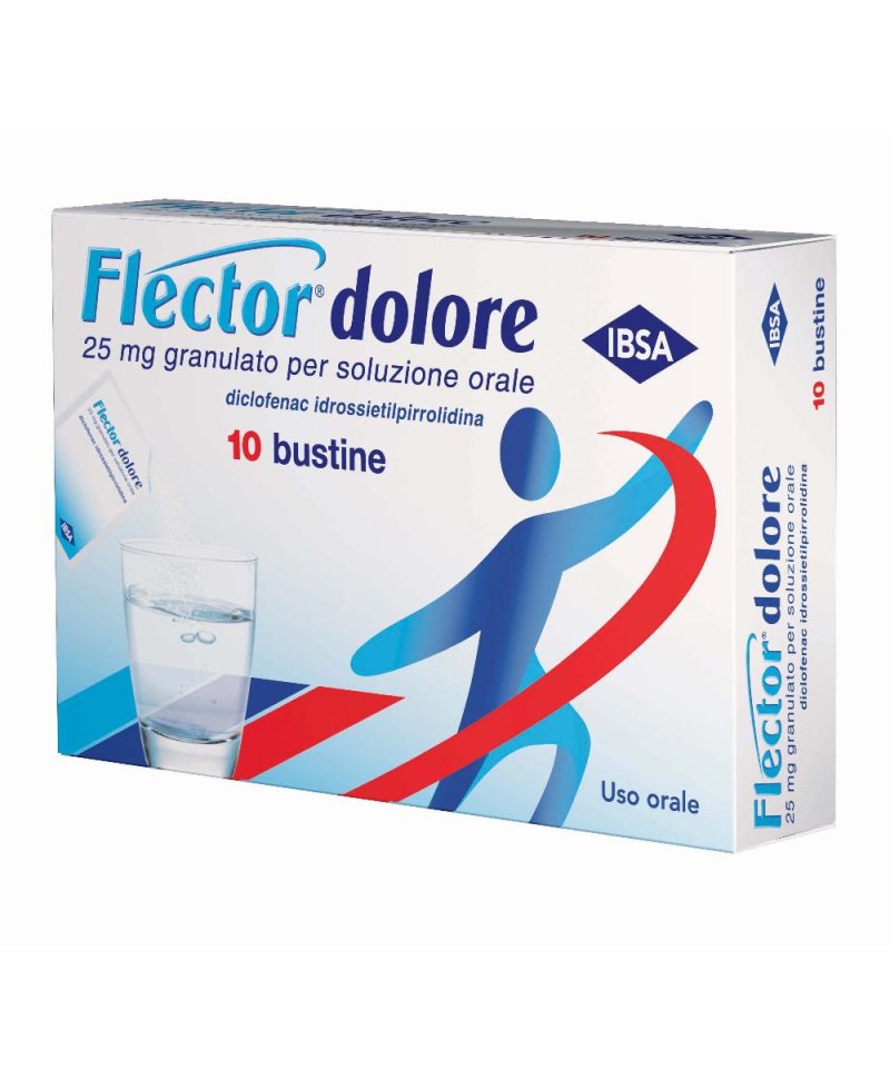 FLECTOR DOLORE GRAT 10BUST25MG