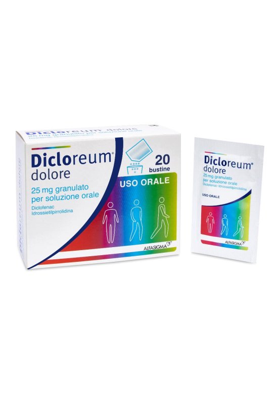 DICLOREUM DOLORE 20BUST 25MG