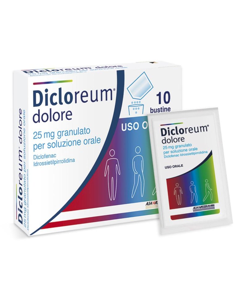 DICLOREUM DOLORE 10BUST 25MG