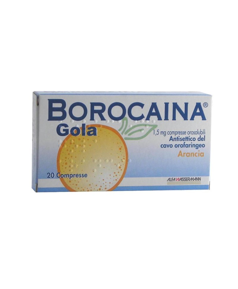 BOROCAINA GOLA 20PAST1,5MG ARA