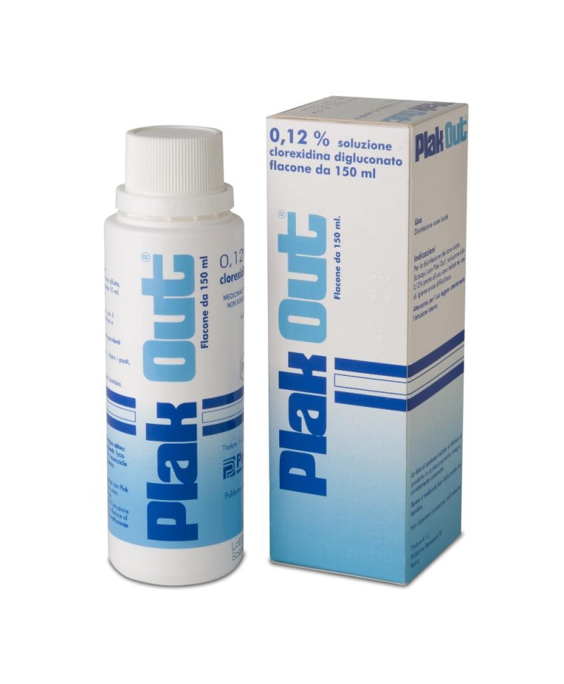 PLAKOUT SOLUZ FL 150ML 0,12%