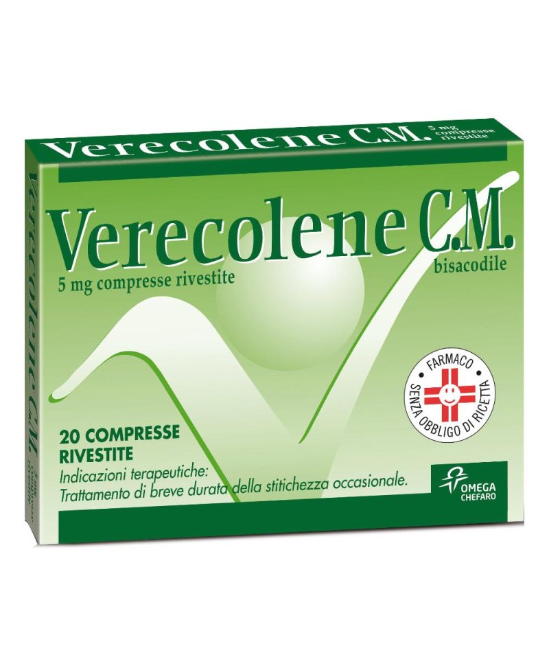 VERECOLENE CM 20 Compresse RIV 5MG