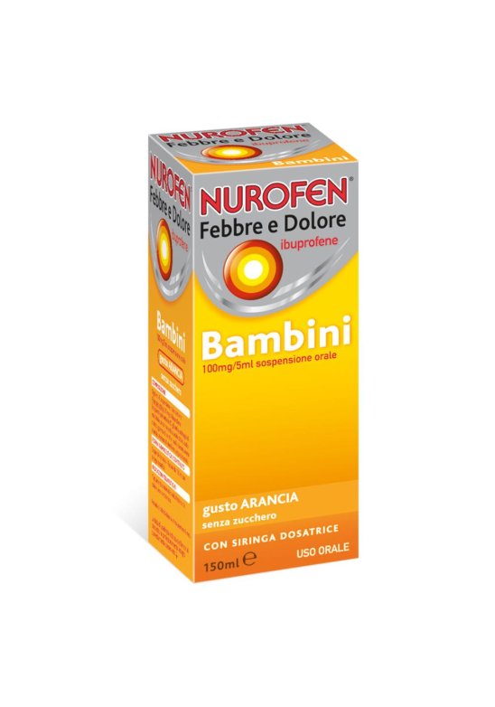 NUROFEN FEBBRE D BB100MG/5ML A