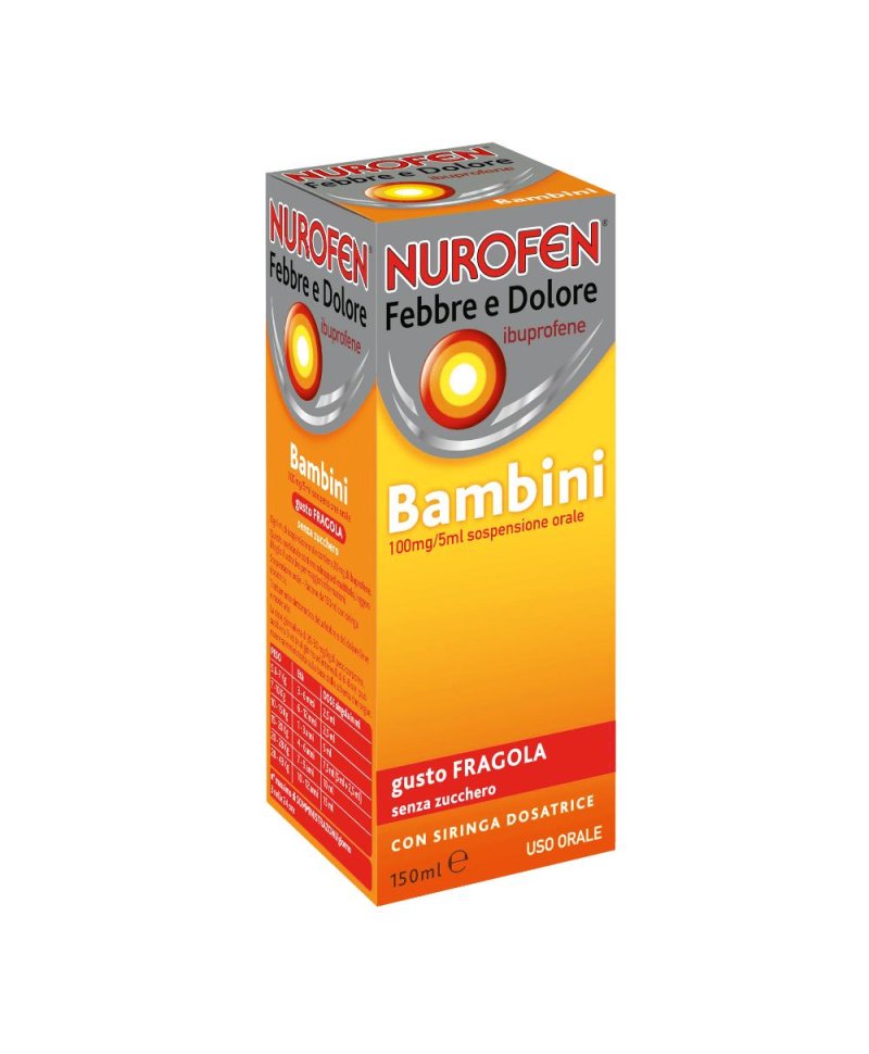 NUROFEN FEBBRE D BB100MG/5ML F