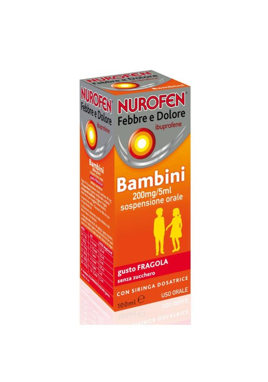 NUROFEN FEBBRE D 200MG/5ML FRA