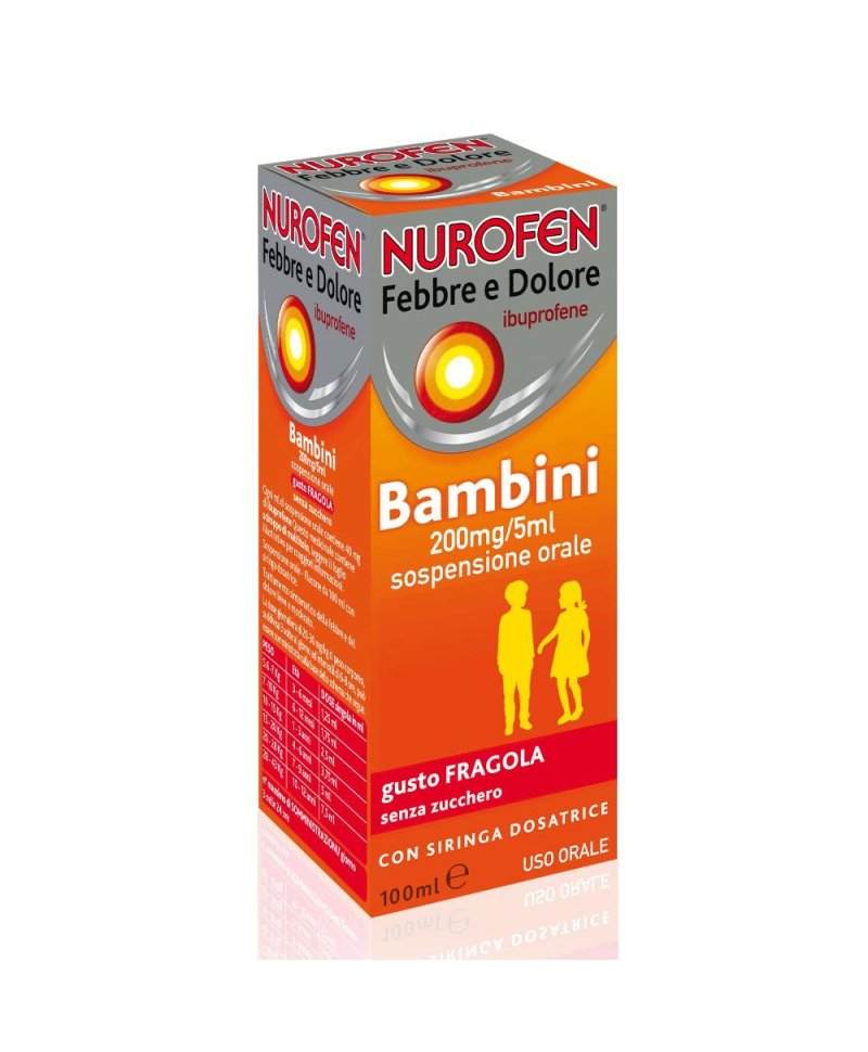 NUROFEN FEBBRE D 200MG/5ML FRA