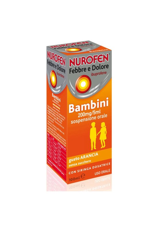 NUROFEN FEBBRE D 200MG/5ML ARA