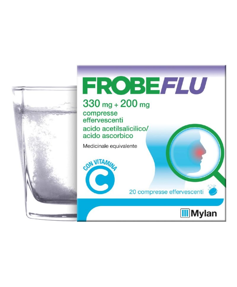 FROBEFLU 20 Compresse EFF 330MG+200MG