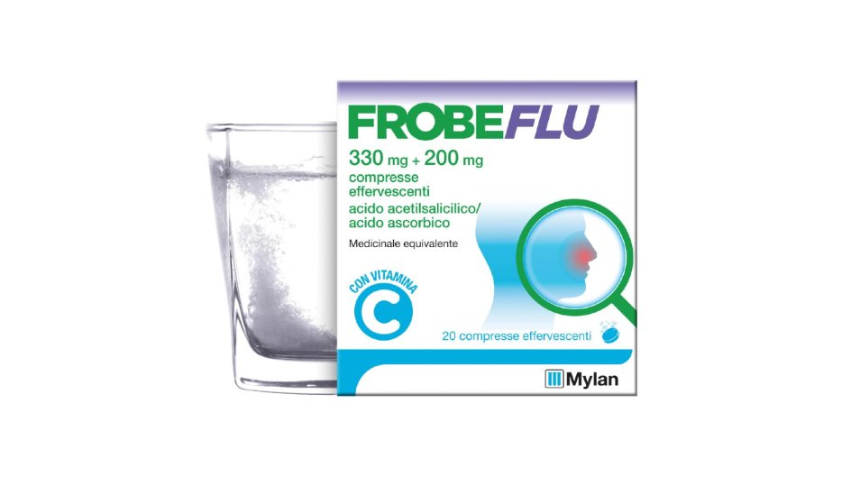 FROBEFLU 20 Compresse EFF 330MG+200MG