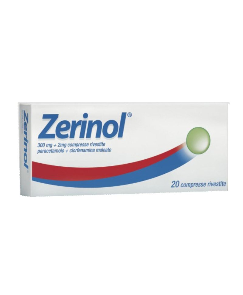 ZERINOL 20 Compresse RIV 300MG+2MG