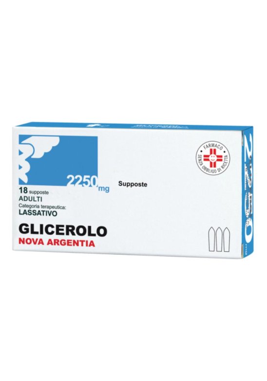 GLICEROLO EG AD 18SUPP 2250MG