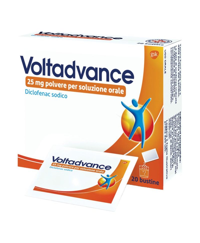 VOLTADVANCE OS POLV 20BUST25MG