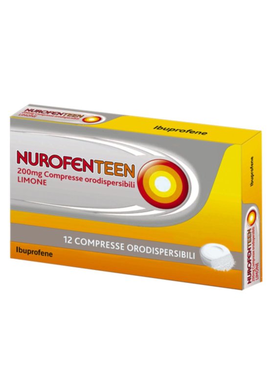 NUROFENTEEN 12 Compresse ORO 200MG LI