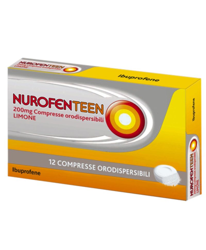 NUROFENTEEN 12 Compresse ORO 200MG LI