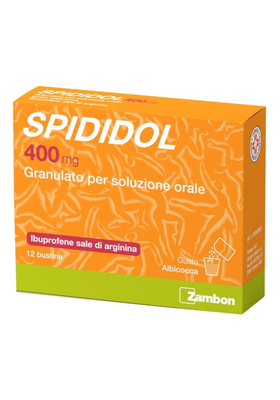 SPIDIDOL OS GRAT 12BS 400MG AL