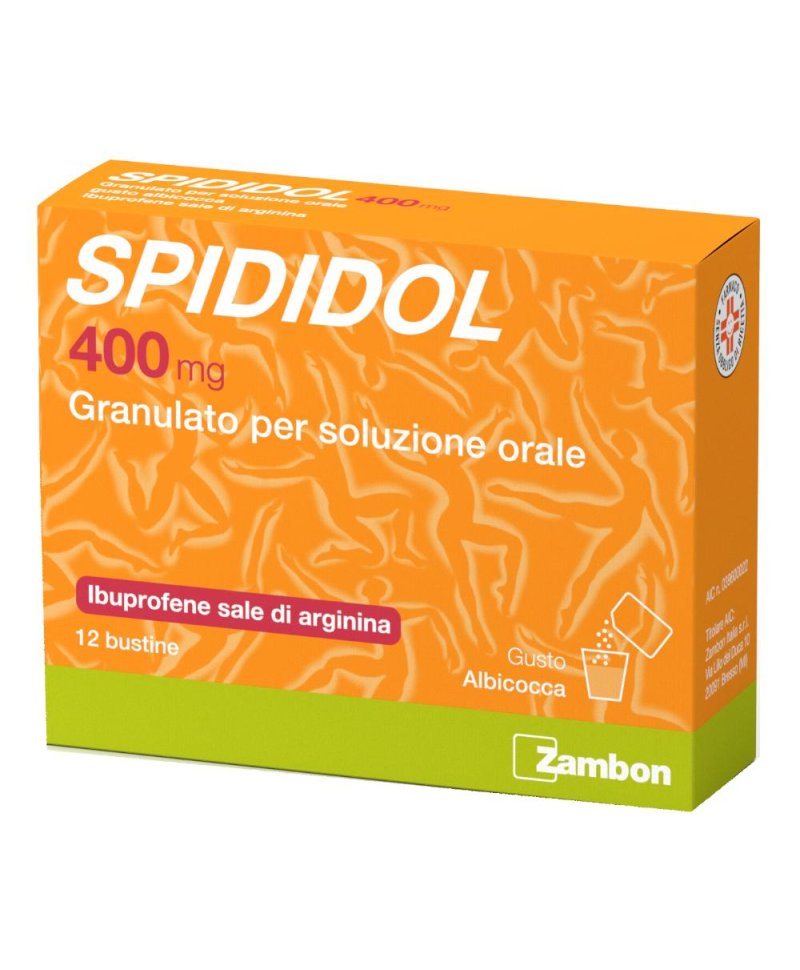 SPIDIDOL OS GRAT 12BS 400MG AL