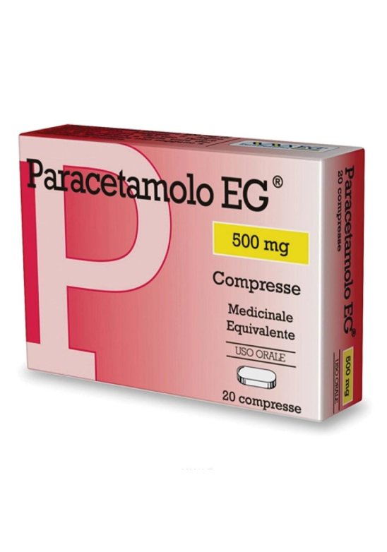 PARACETAMOLO EG 20 Compresse 500MG