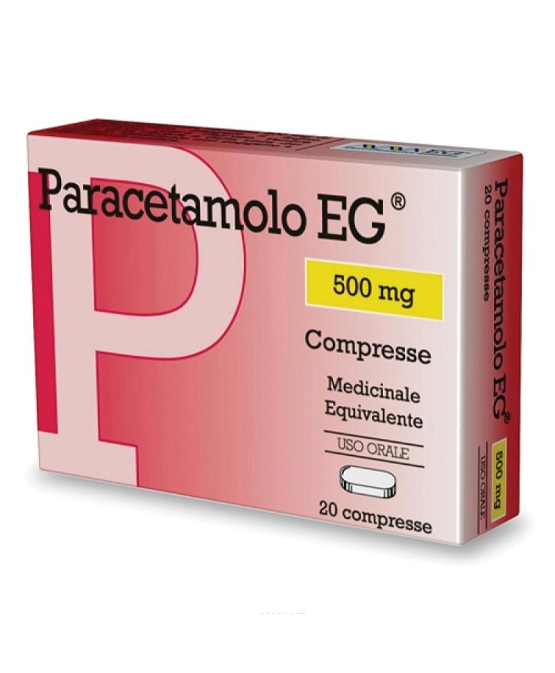 PARACETAMOLO EG 20 Compresse 500MG