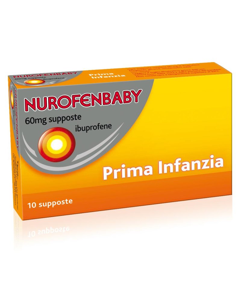 NUROFENBABY 10SUPP 60MG