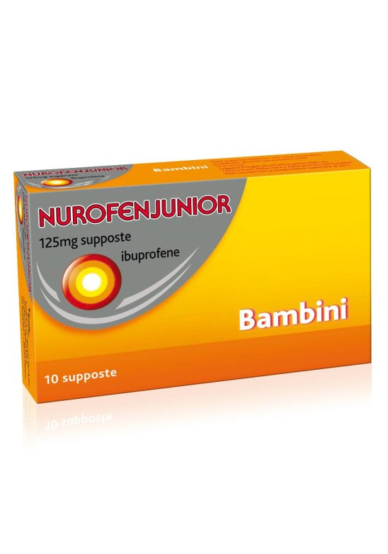 NUROFENJUNIOR 10SUPP 125MG