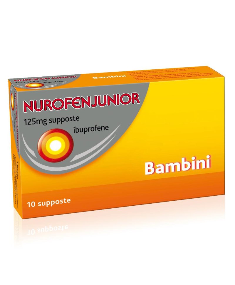 NUROFENJUNIOR 10SUPP 125MG