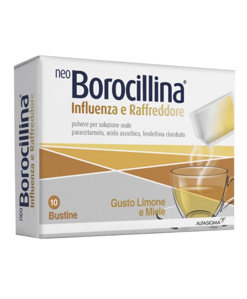 NEOBOROCILLINA INF RAF 10BS 4G