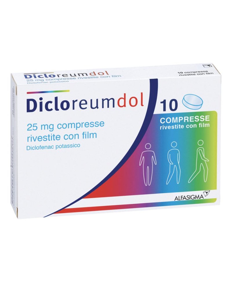 DICLOREUMDOL 10 Compresse RIV 25MG