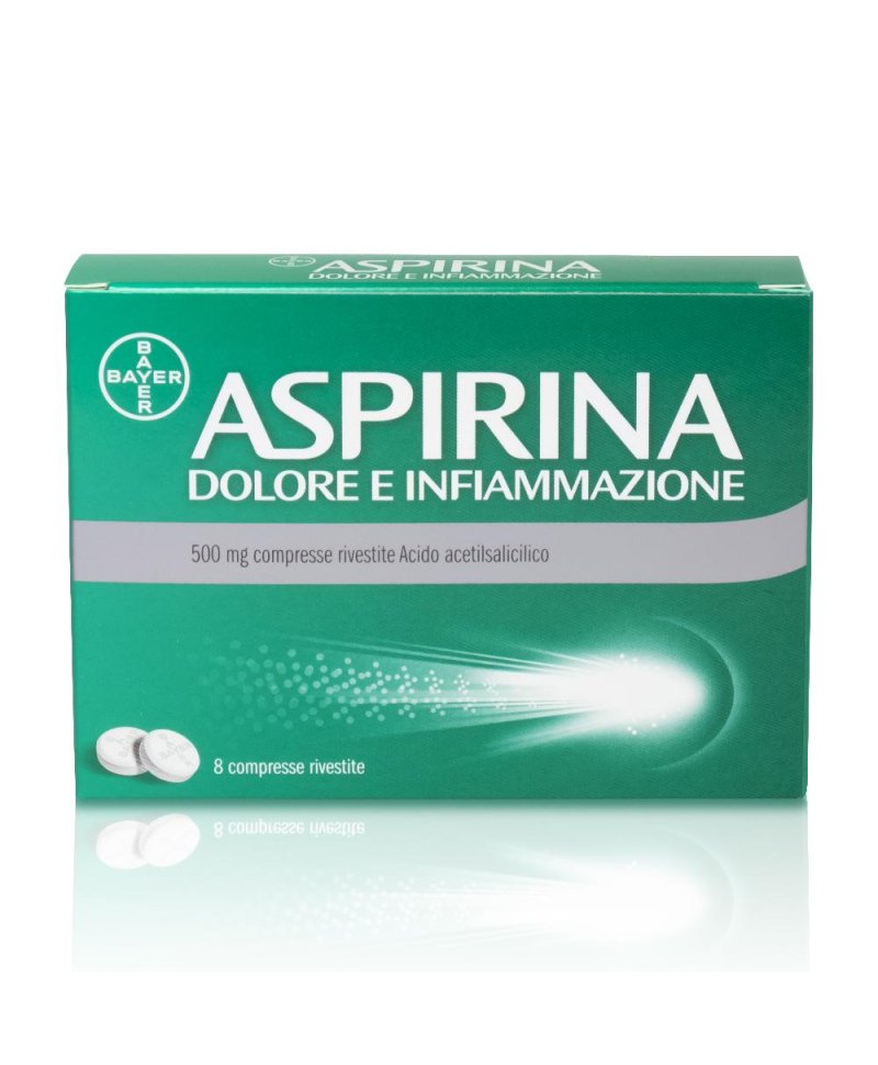 ASPIRINA DOLORE INF 8 Compresse 500MG