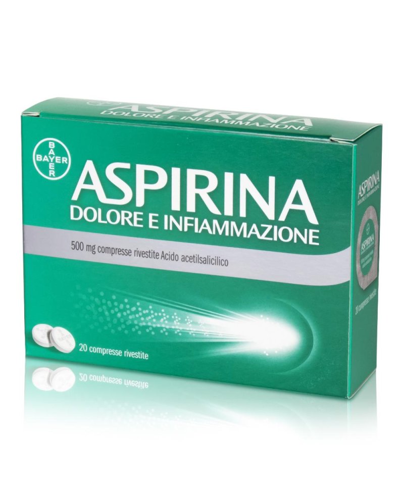 ASPIRINA DOLORE INF 20 Compresse500MG