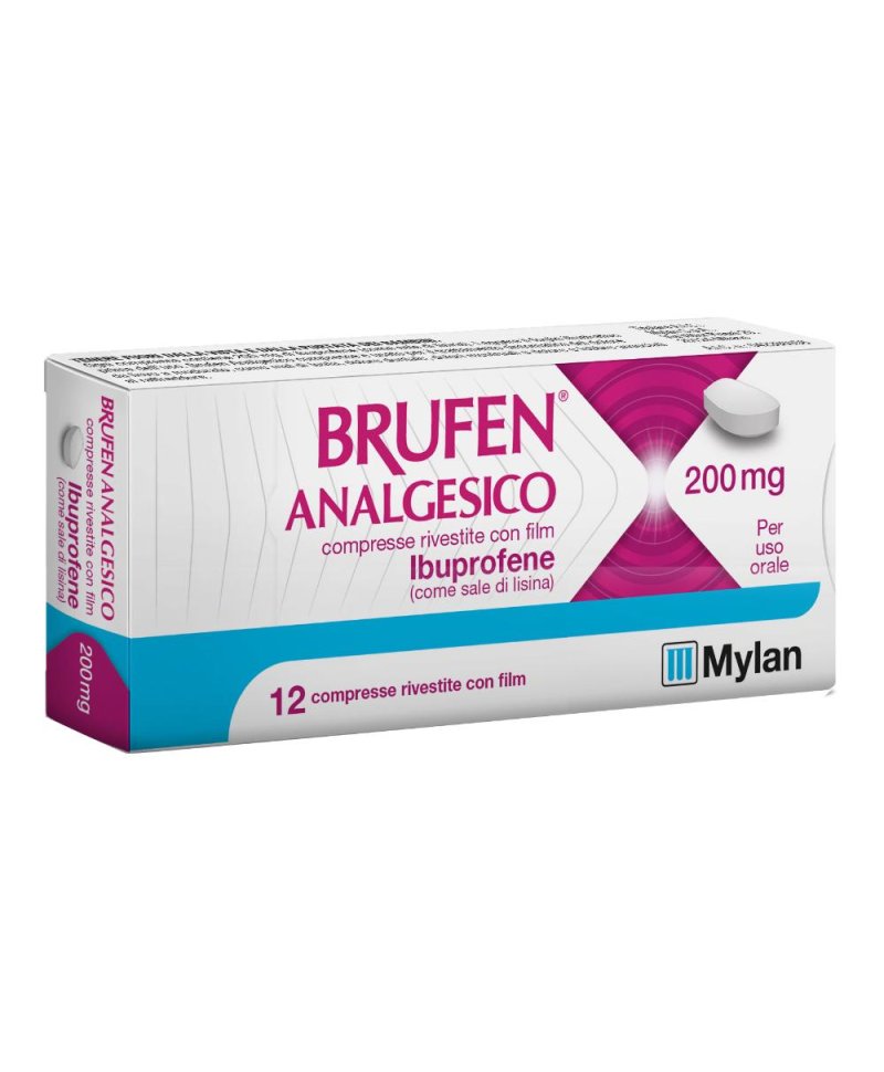 BRUFEN ANALGES 12 Compresse RIV 200MG