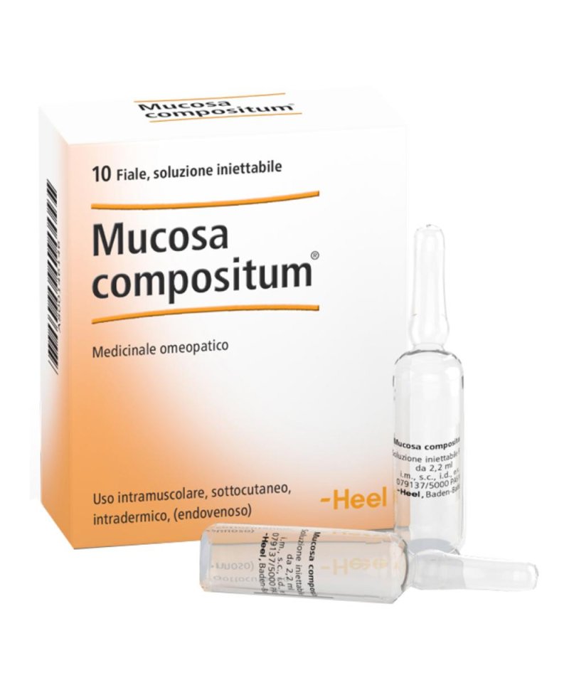 MUCOSA COMP 10F 2,2ML HEEL