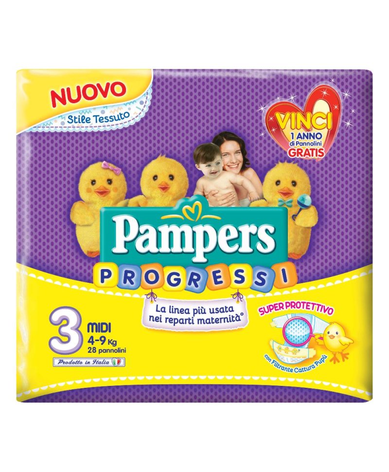 PAMPERS PROGRESSI SENS MIDI28P