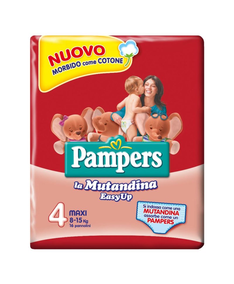 PAMPERS PANN EASY UP MAXI BS16