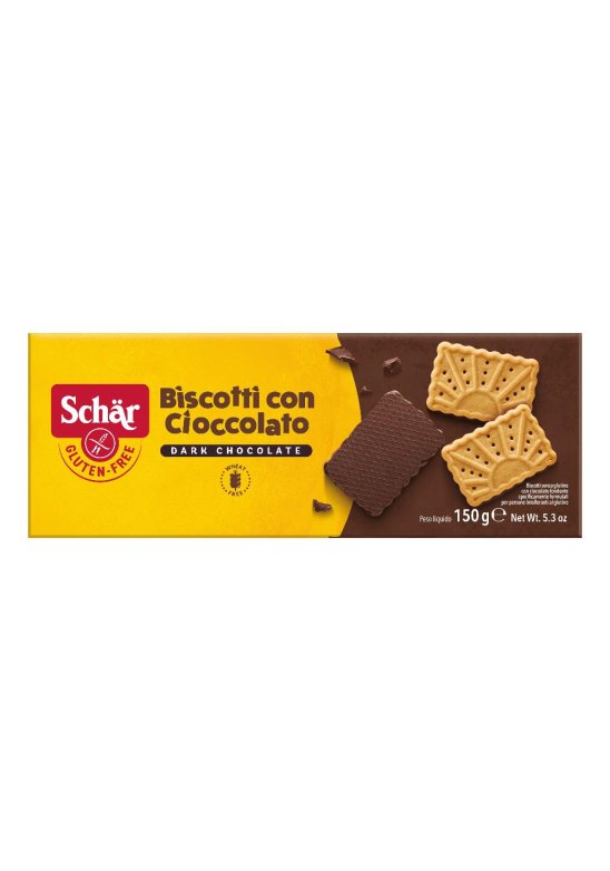 SCHAR BISCOTTI CIOCCOLATO 150G