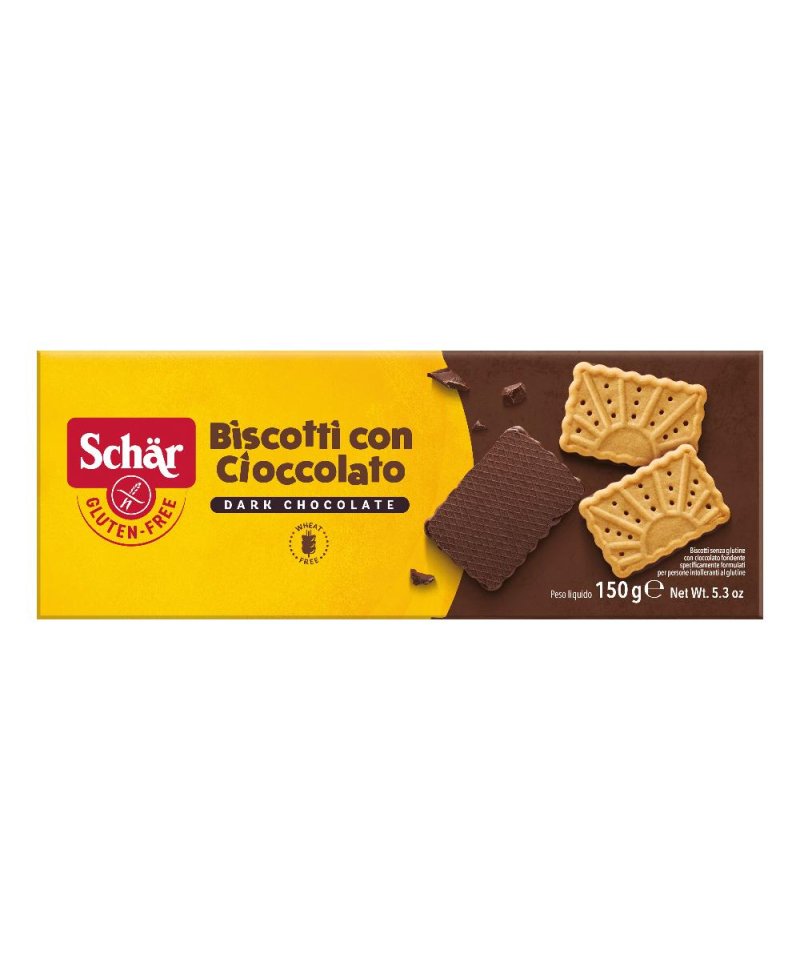 SCHAR BISCOTTI CIOCCOLATO 150G